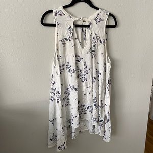 Free People floral tank